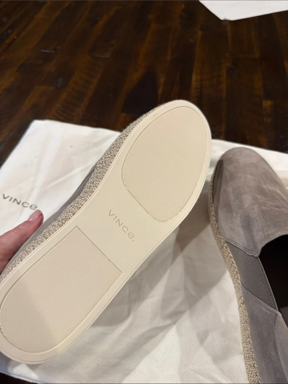 Vince suede espadrille